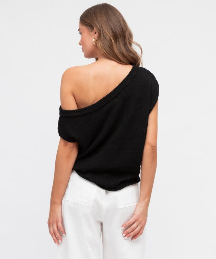 Carrie Off the Shoulder Knit Top