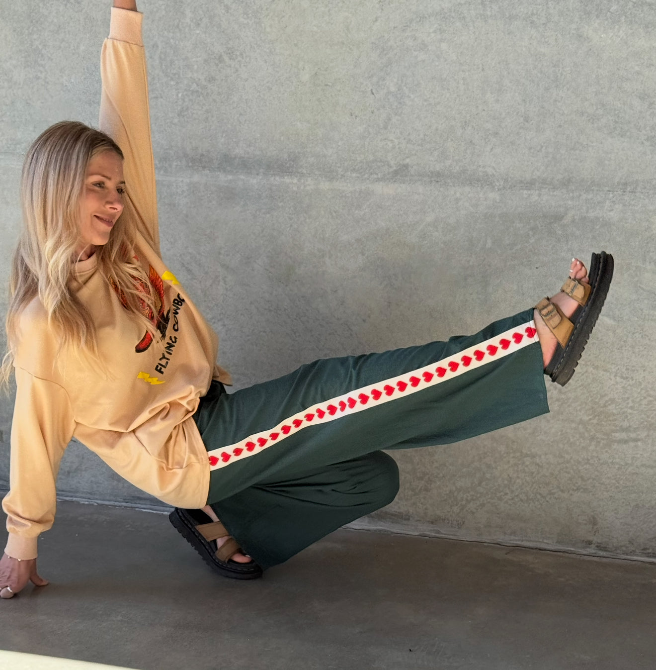 Flying Cowboy Jumper/Racer Pant Set