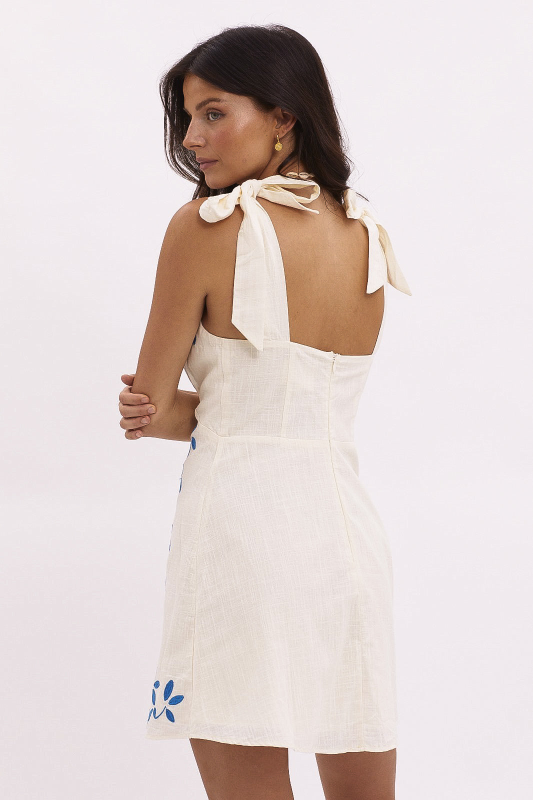 Ciao Butter/Blue Mini Dress