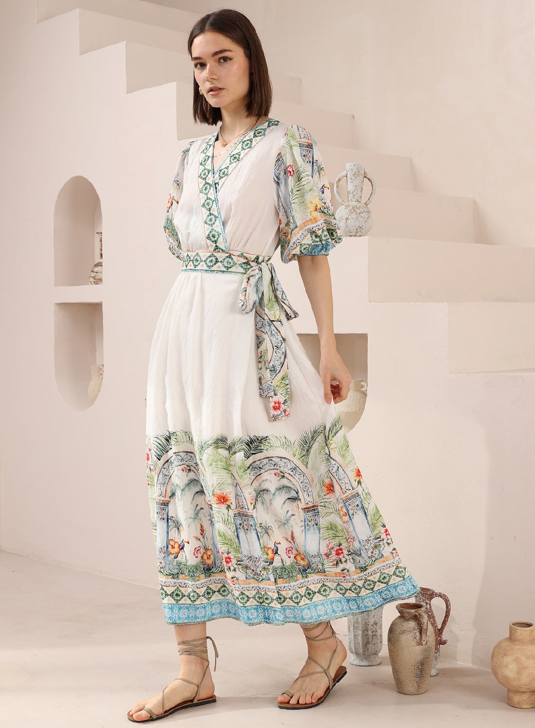 Athena Wrap Dress
