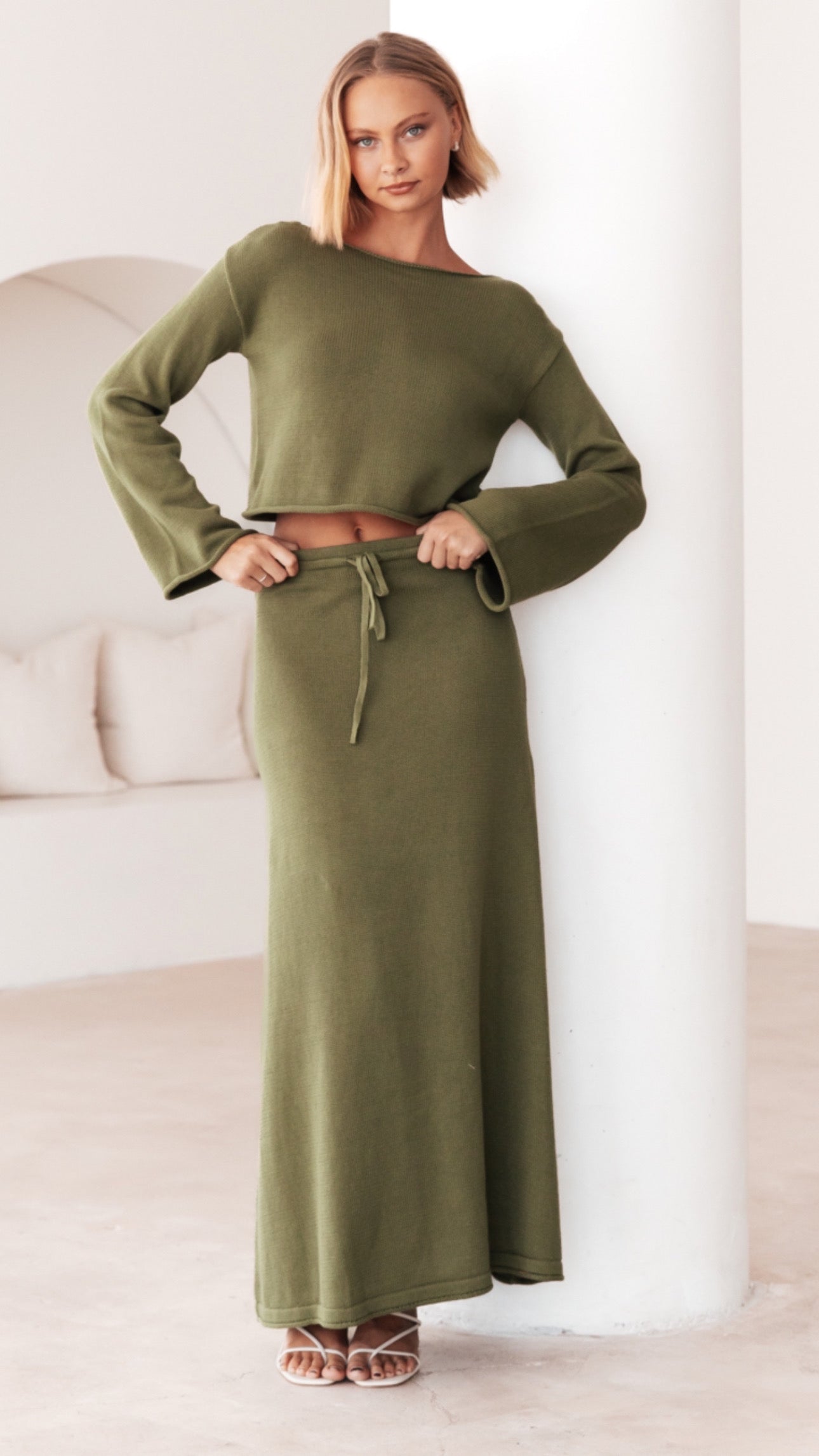 Alice Sage Knit Set