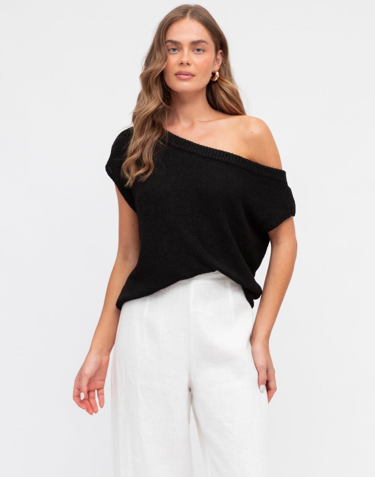 Carrie Off the Shoulder Knit Top