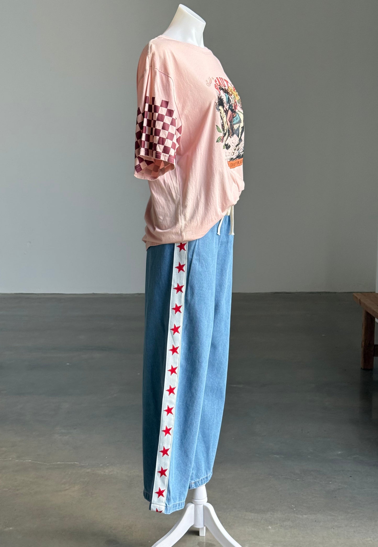 Stellar Wide Leg Denim Pant
