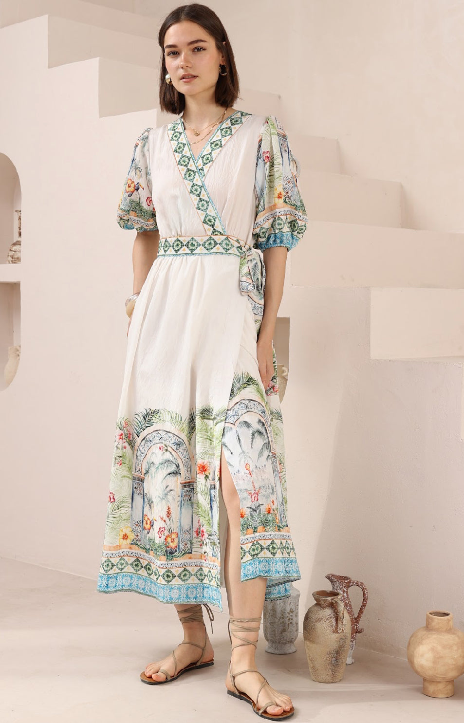 Athena Wrap Dress