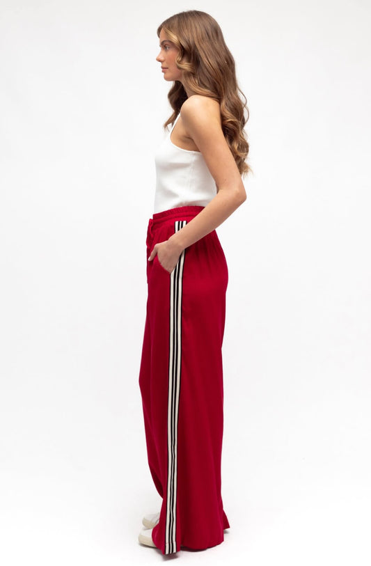 Red Racer Pant