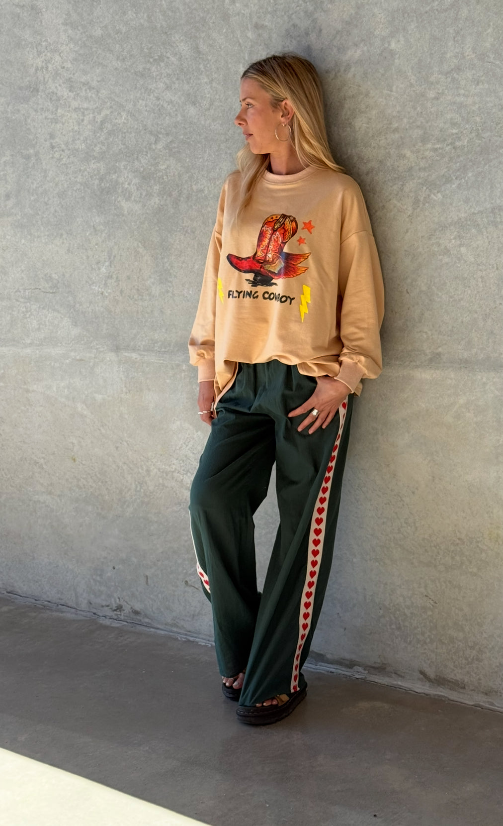 Flying Cowboy Jumper/Racer Pant Set