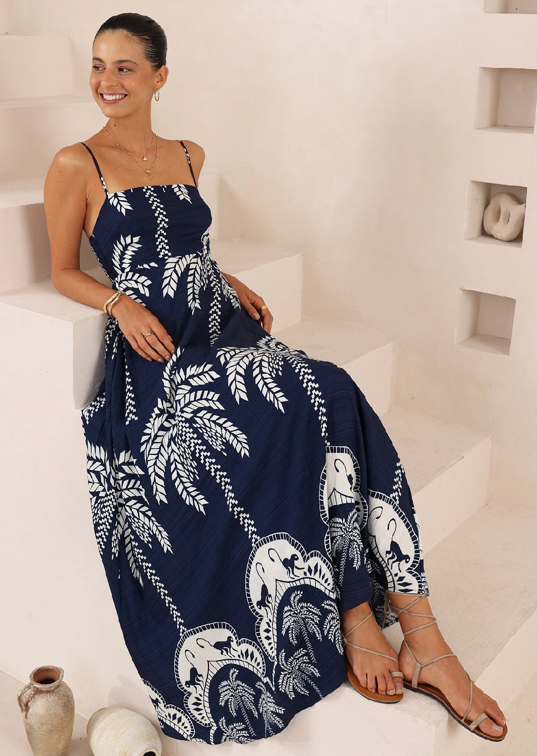 Cheeky Monkey Maxi Dress