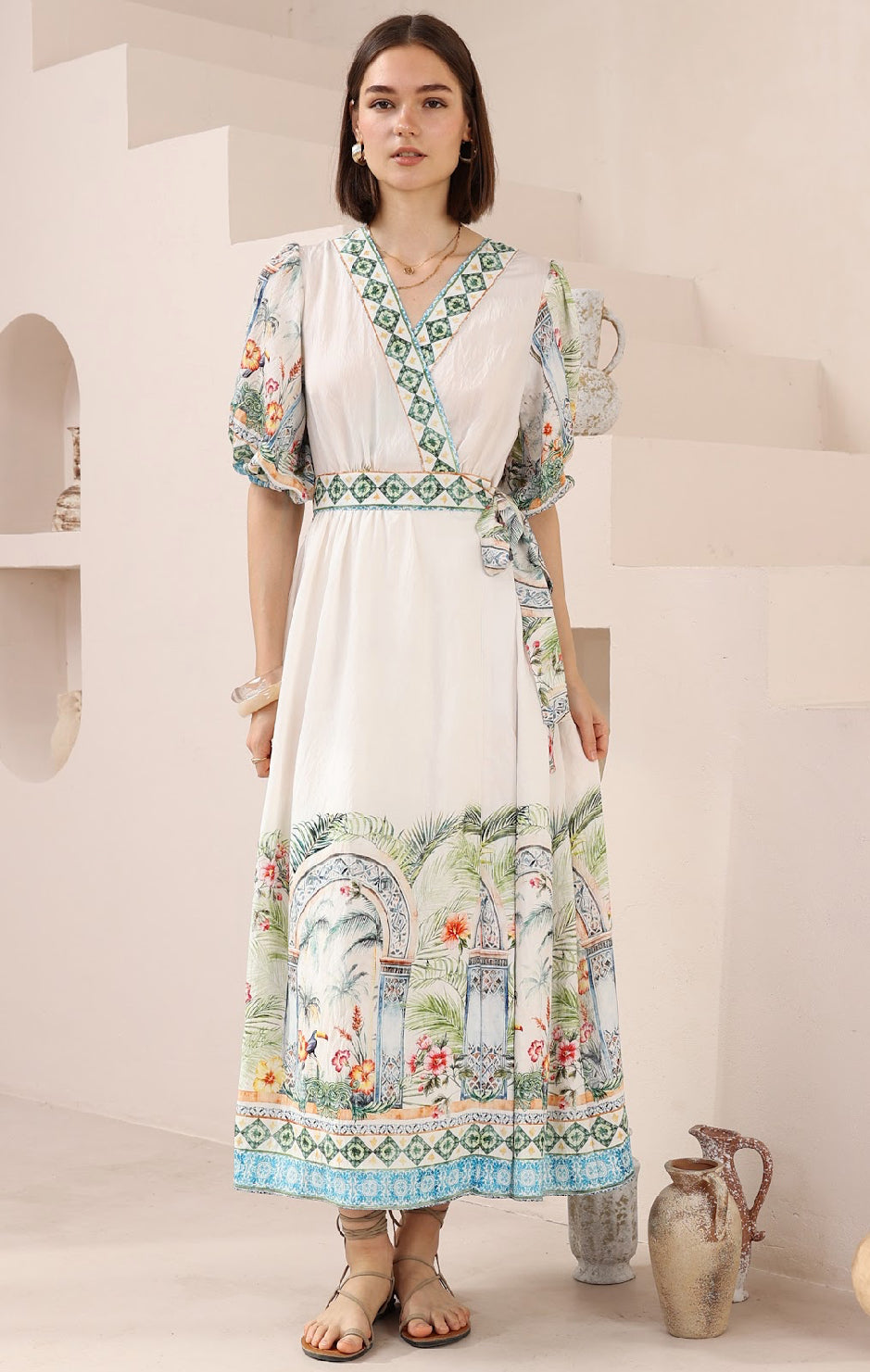 Athena Wrap Dress