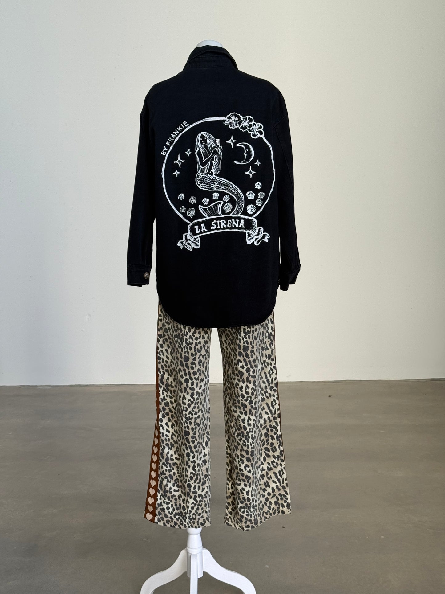 Mermaid Nights Black Shacket