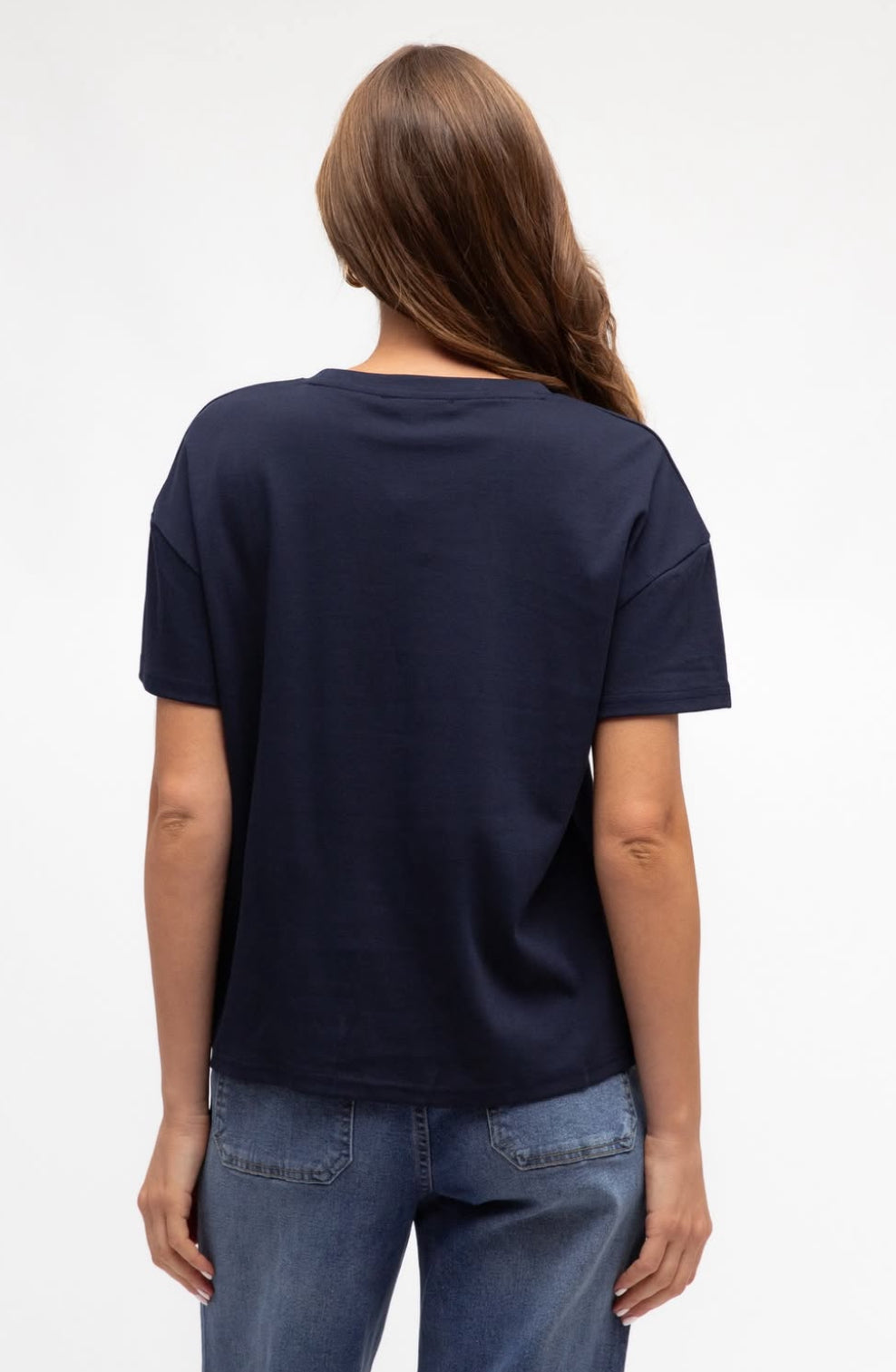Tuck Navy T-Shirt