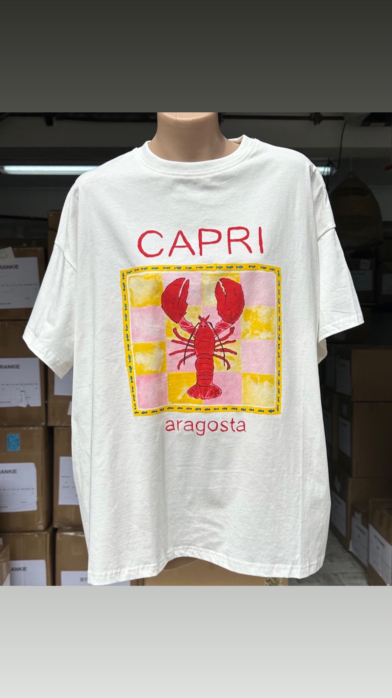 Capri Over Sized T-shirt