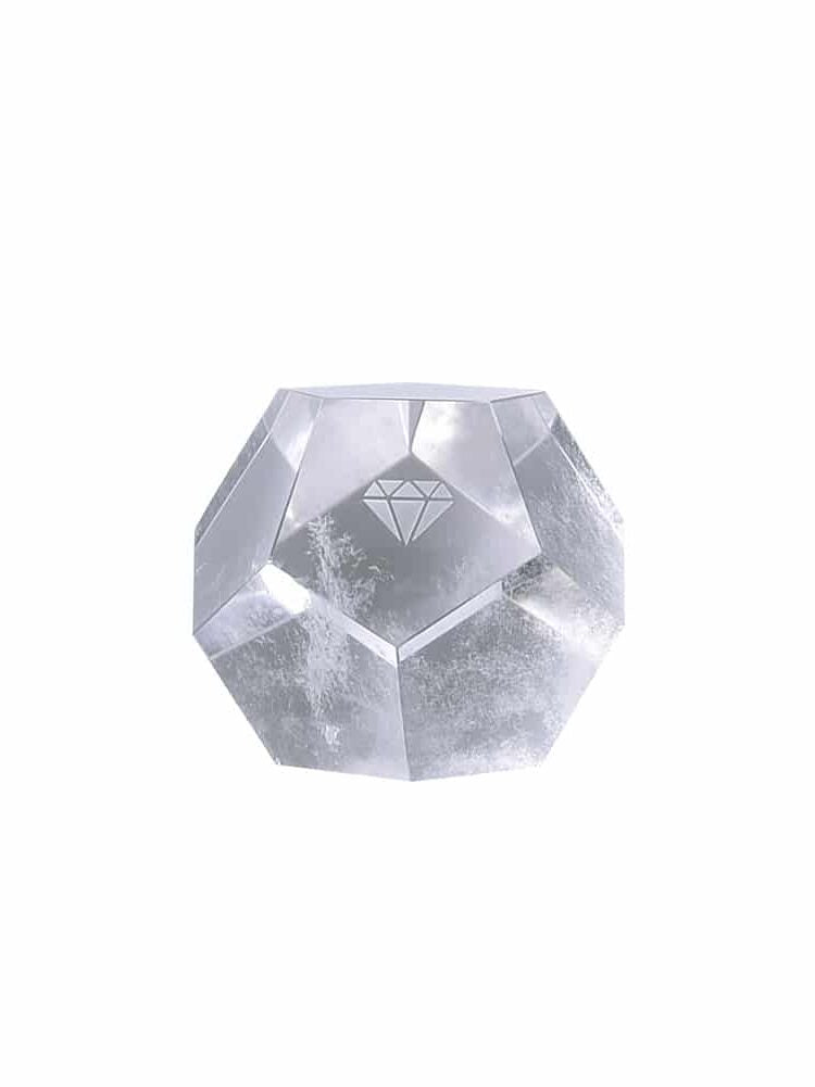 Clear Boy Quartz Geo Gem