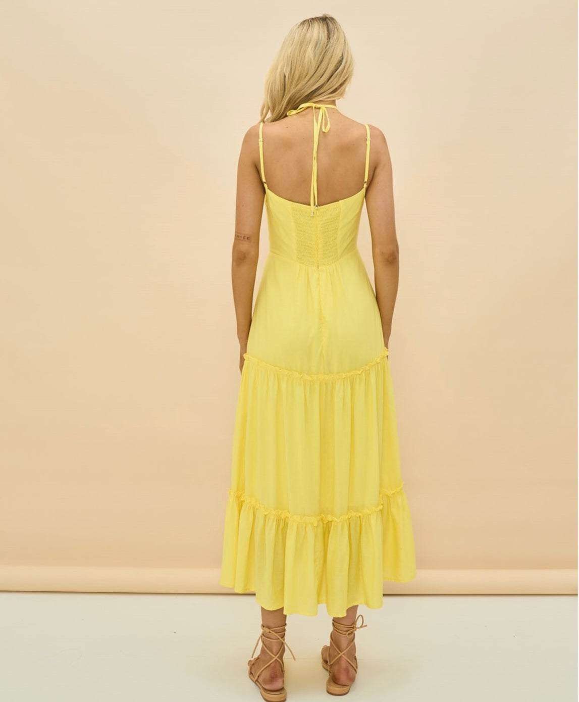 Izzy Dress Lemon