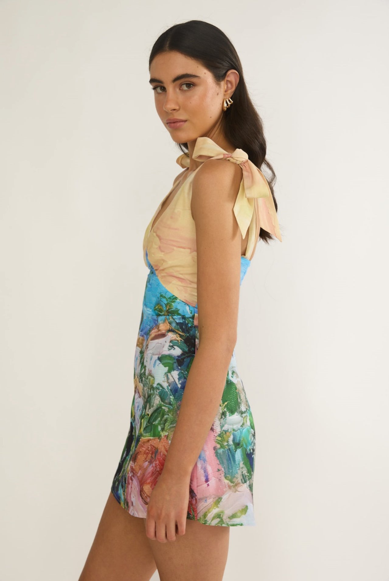 Santorini Multi Mini Dress