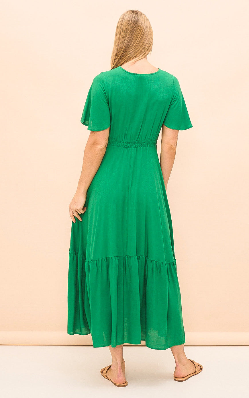 Felicity Emerald Maxi Dress