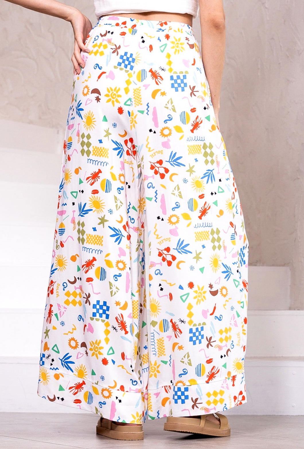 Caribbean Wide Leg Pant