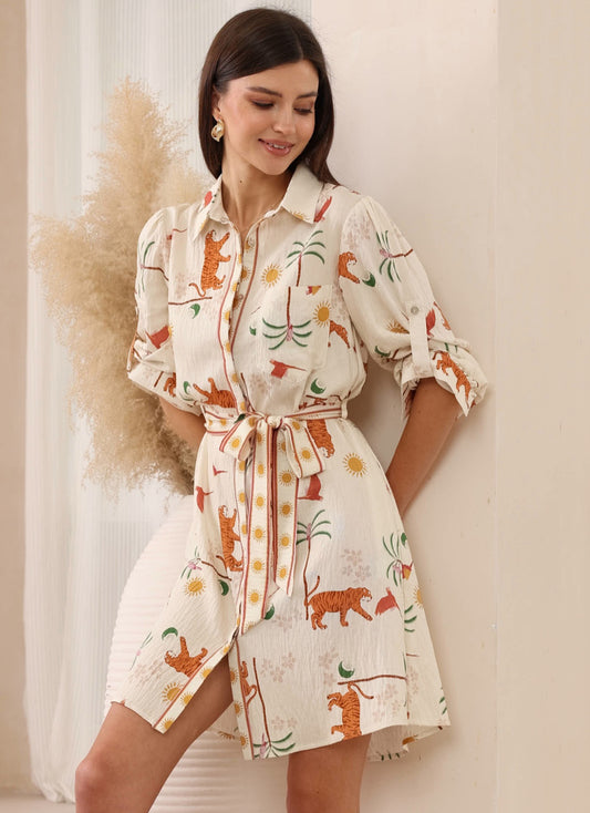 Sumatran Shirt Dress