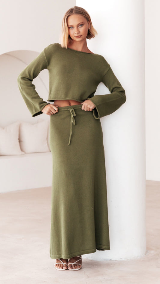 Alice Sage Knit Set