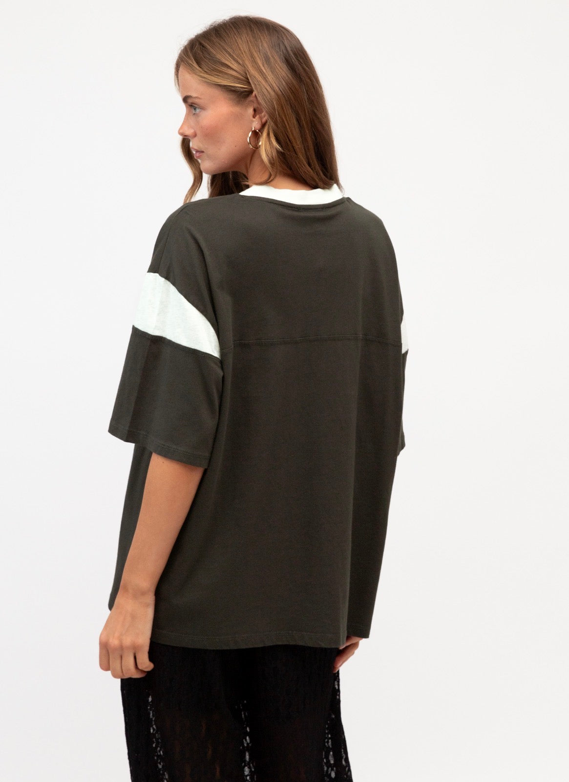 Costa Rica Vintage Black Oversized Vintage Tee
