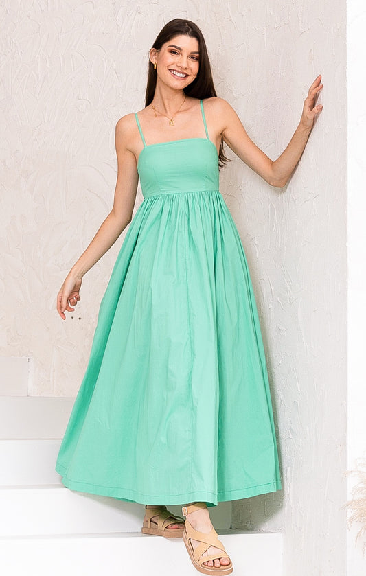 Cleo Turquoise Maxi Dress