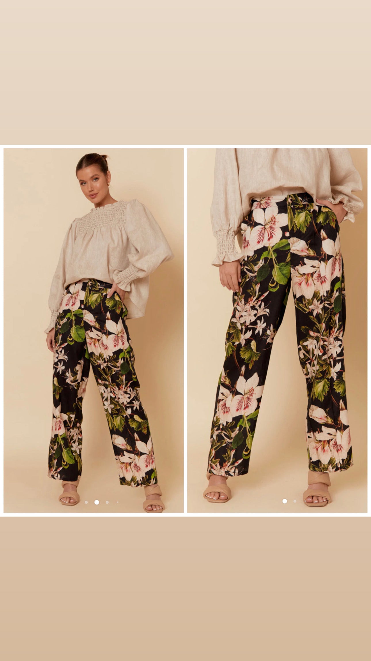 Alessia Floral Pant