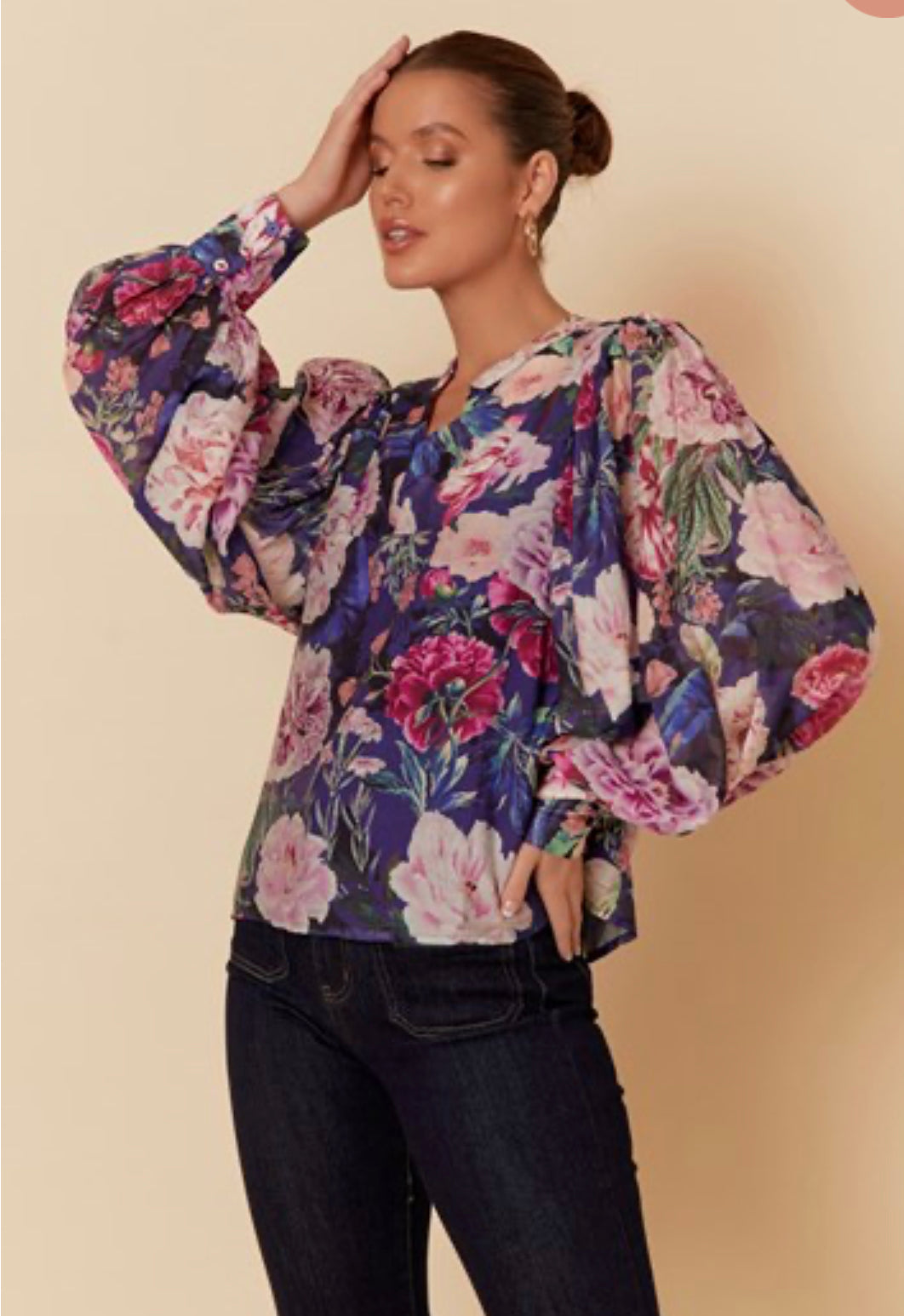 Miranda Windsor Print Top