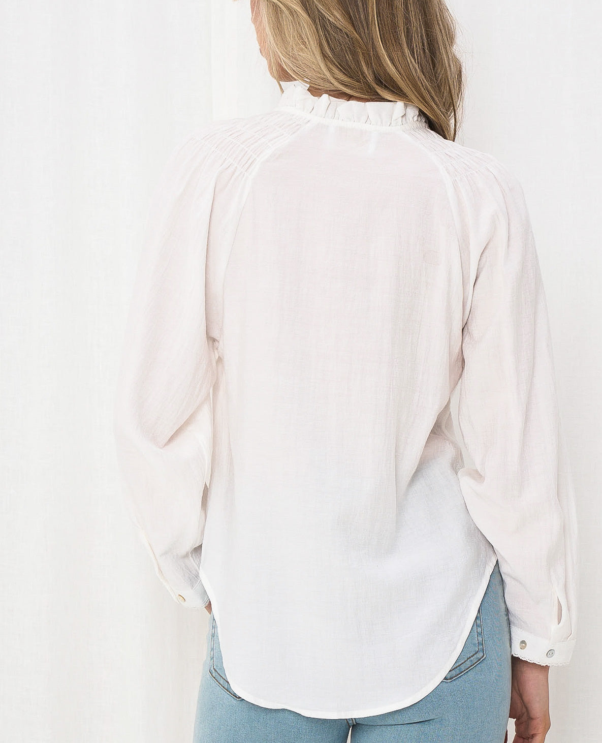 Florence White Blouse