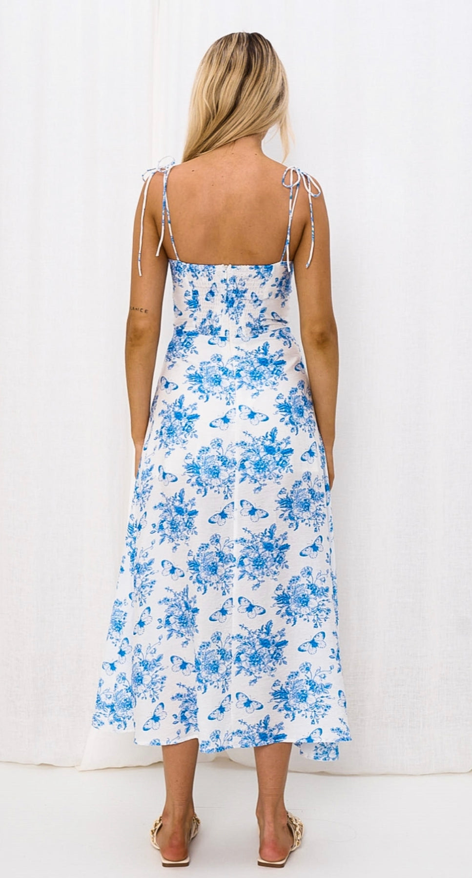 Lolita Blue and White Dress