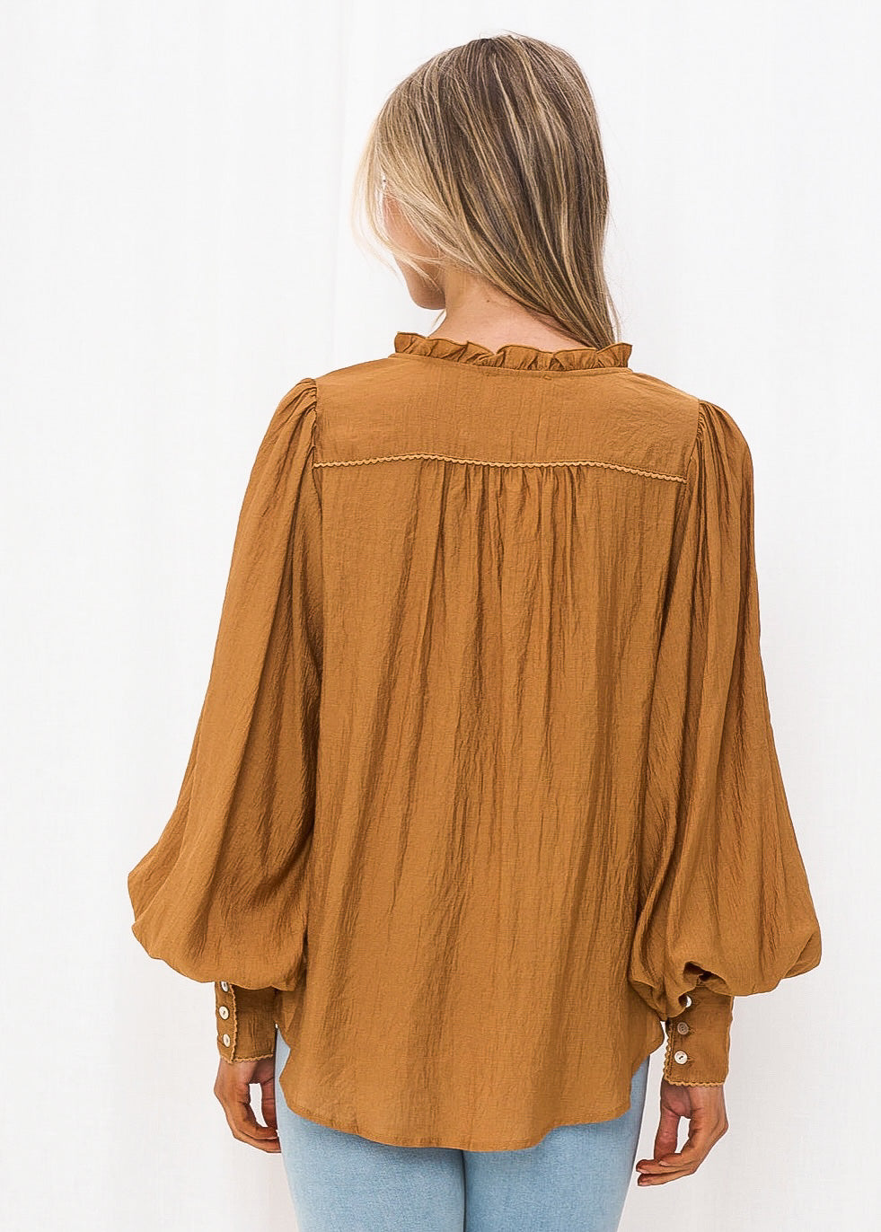 Panama Tan Blouse