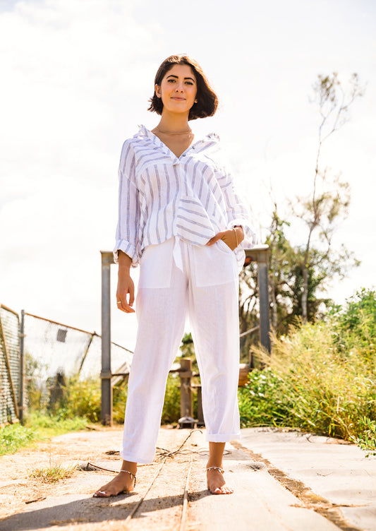 Stevie Stripe Blouse