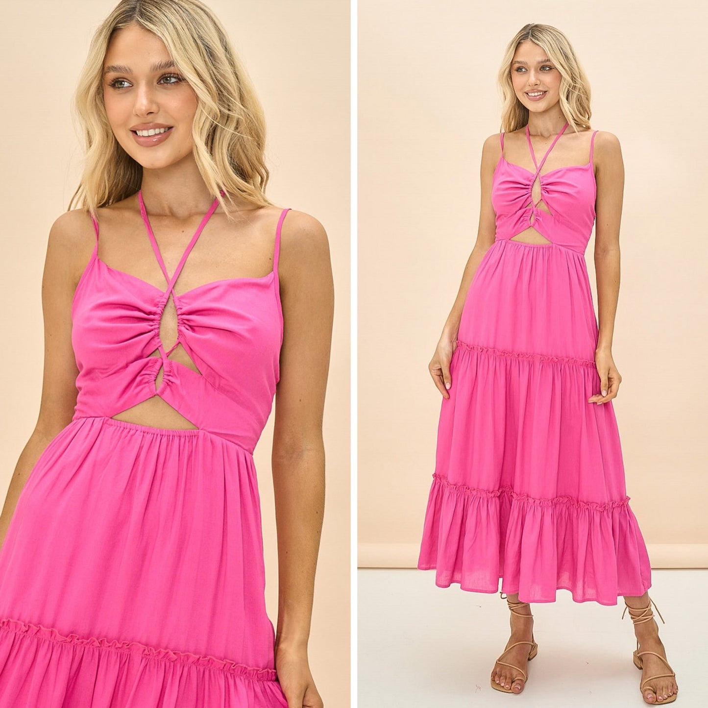 Izzy Dress Pink